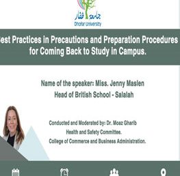 Precaution and preparation for Coming Back to Study in Campus
