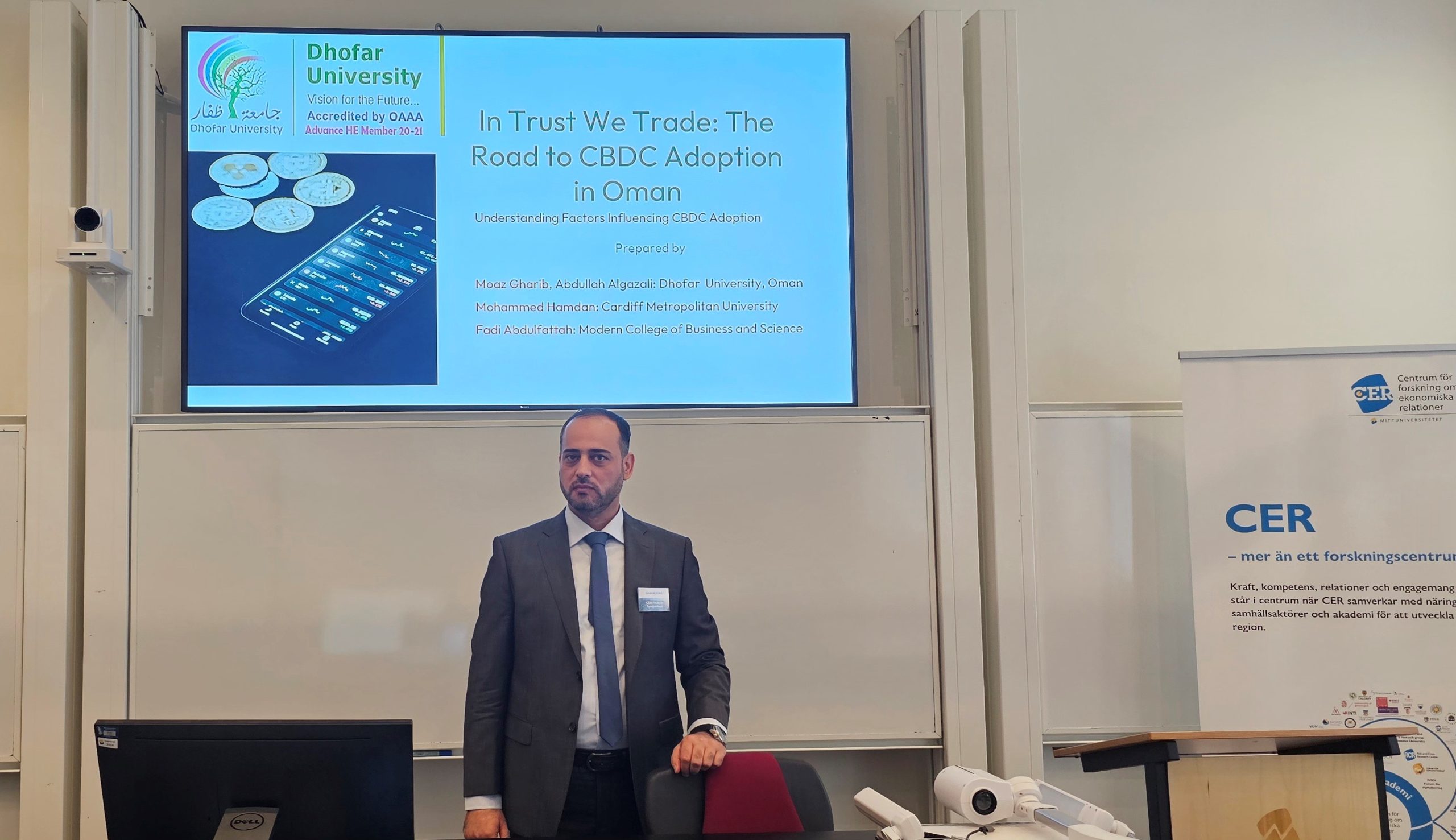 CCBA Participates in “CER FinTech Conference 2024” in Sweden.