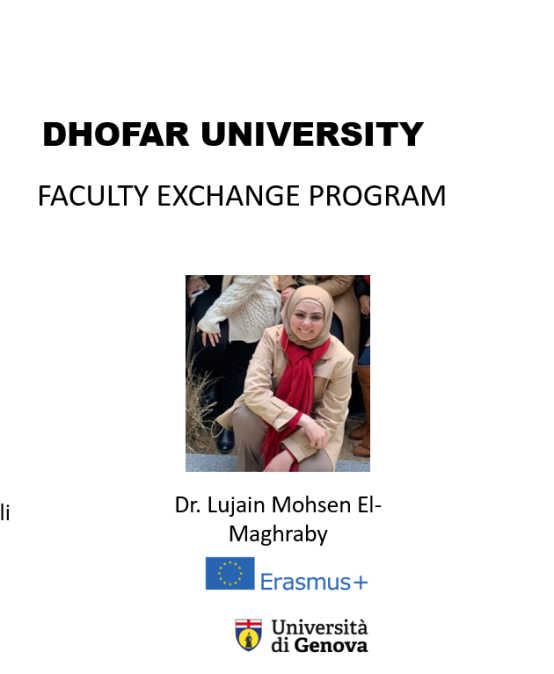 DU- ERASMUS FACULTY EXCHANGE PROGRAM AT CCBA