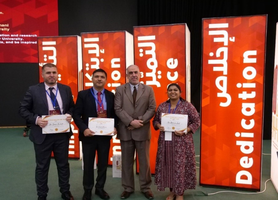 DHOFAR UNIVERSITY HONORS CCBA ACADEMIC STAFF ON THE TENTH SCIENTIFIC RESEARCH DAY