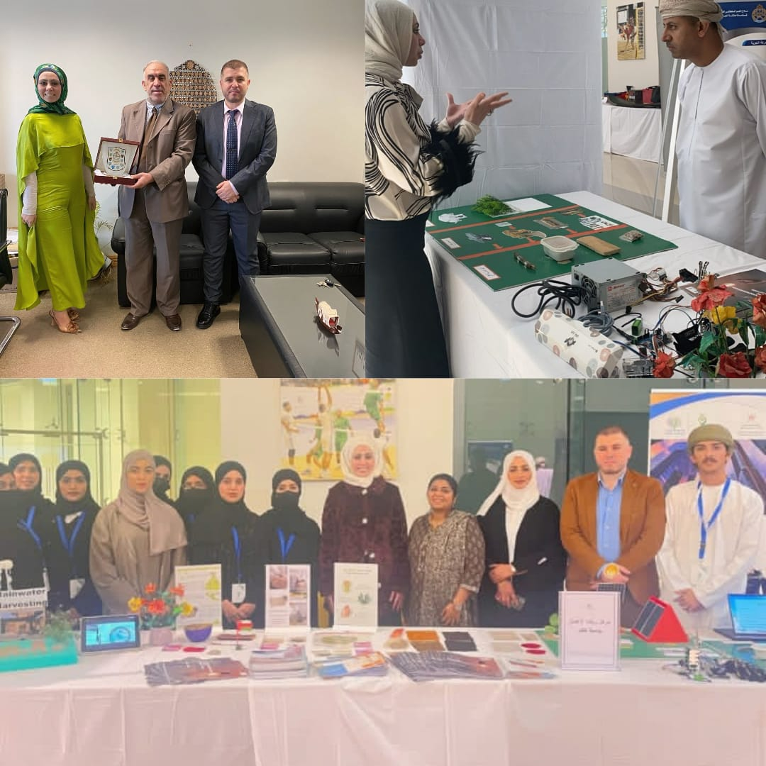 In the presence of the Commander of the 11th Infantry Brigade and the Commander of Salalah Air Base: Students from the College of Commerce and the College of Engineering Excel at the Salalah Air Base Innovation Event